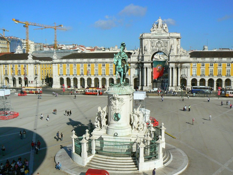 Praca Do Comercio. Lisabona