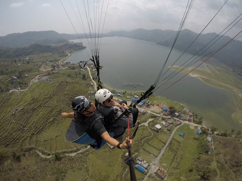 Paragliding In Pokhara