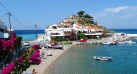 Kokkari Samos. Grecia