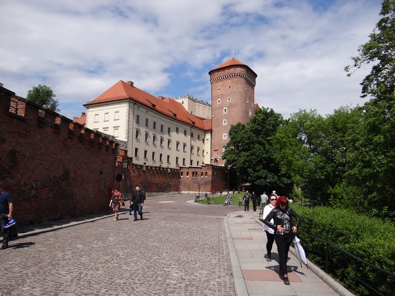 Spre Palatul Wawel