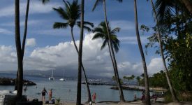 Martinique beach