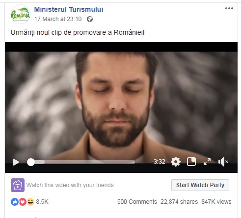 Clip promovare Romania
