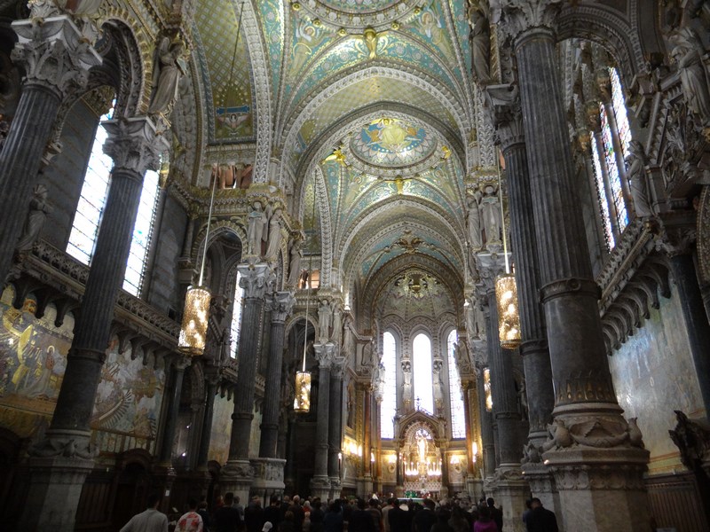 Interior catedrala Lyon