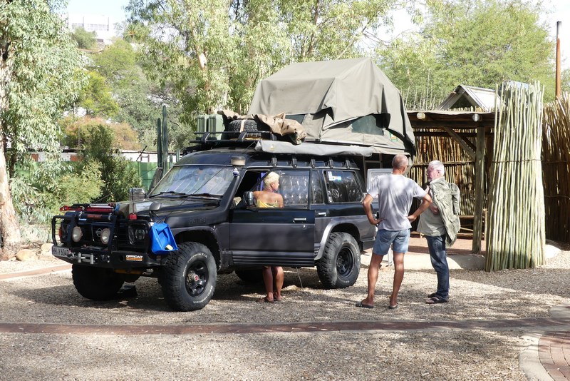 Masina de safari Namibia