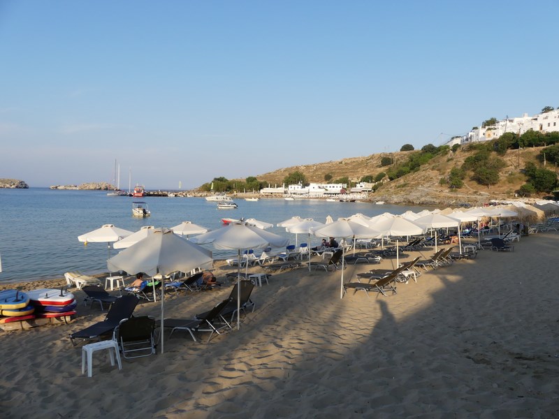 Lindos beach