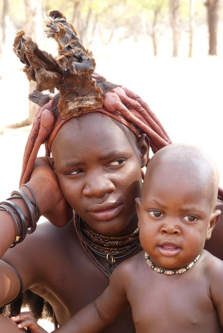 Mama si copil Africa