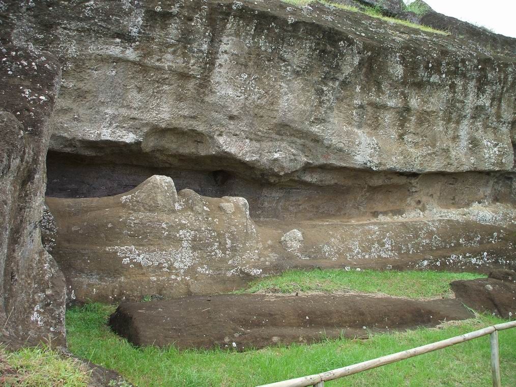 Rano Raruku fabrica de moai