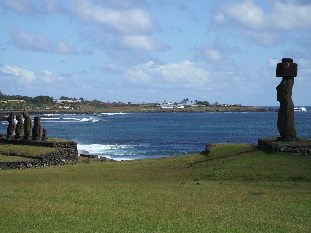 Moai la mare