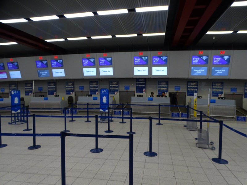 Check in Blue Air
