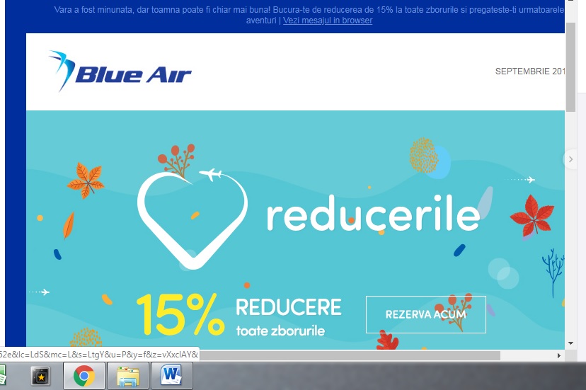 Newsletter Blue Air