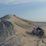 Dune bashing