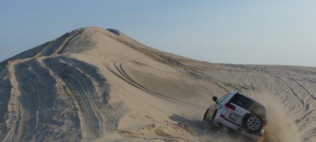 Dune bashing