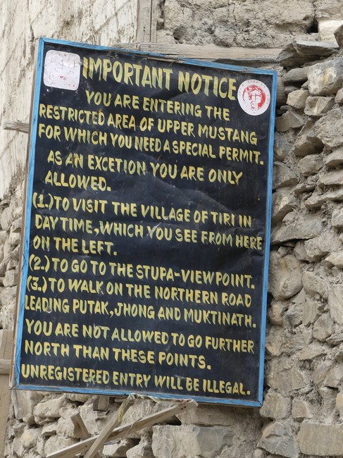 Mustang permit