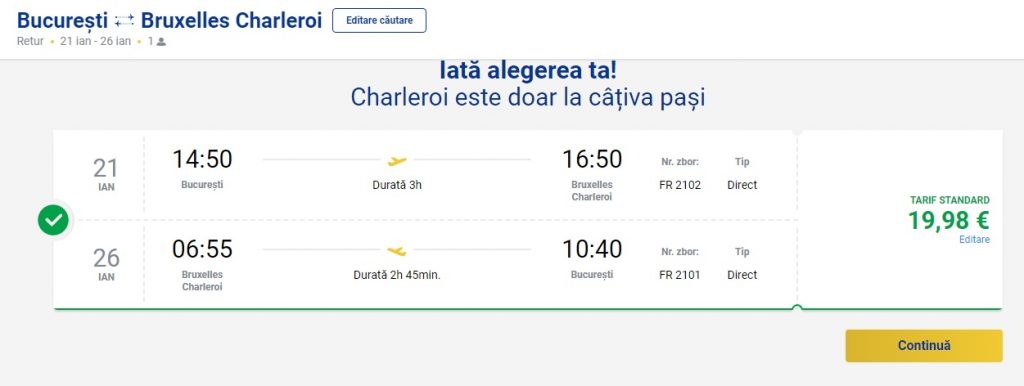 Ryanair Bruxelles