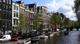 Canale in Amsterdam
