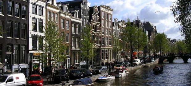 Canale in Amsterdam
