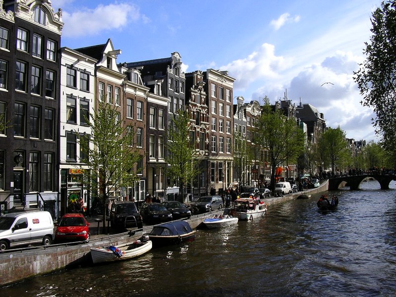 Canale in Amsterdam