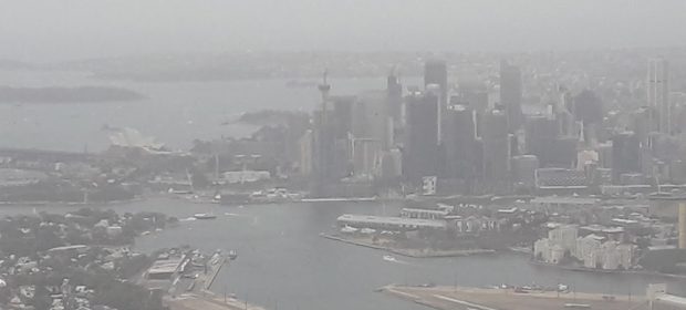 Sydney fum de la incendii