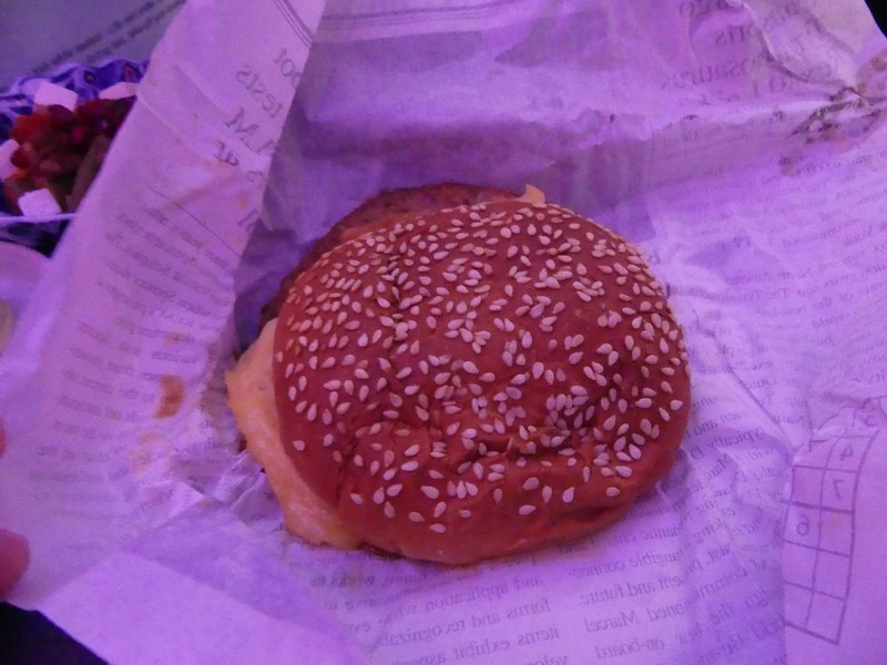 Hmaburger KLM Business Class