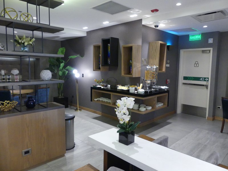 Business lounge KLM Quito