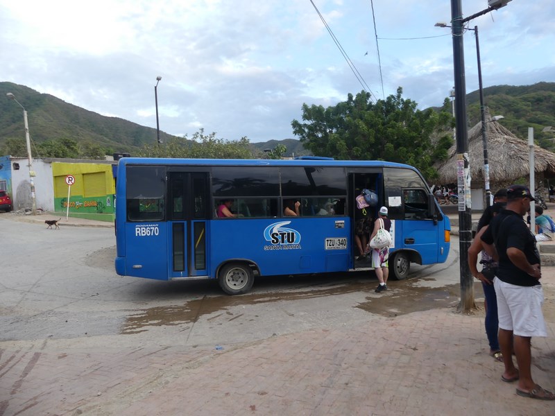 Bus Taganga Santa Marta