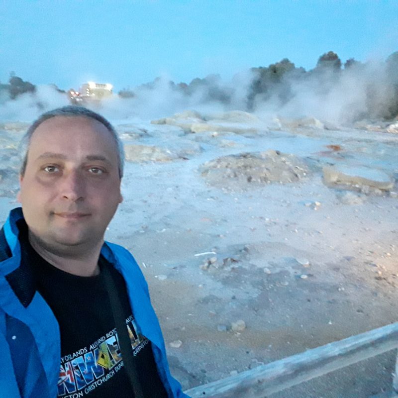 Rotorua geyser