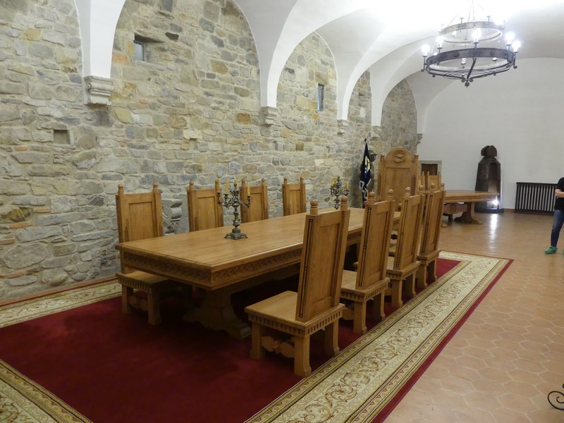 Cetatea Fagarasului interior