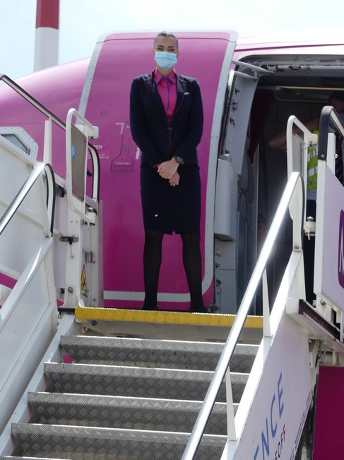 Stewardeza Wizz Air