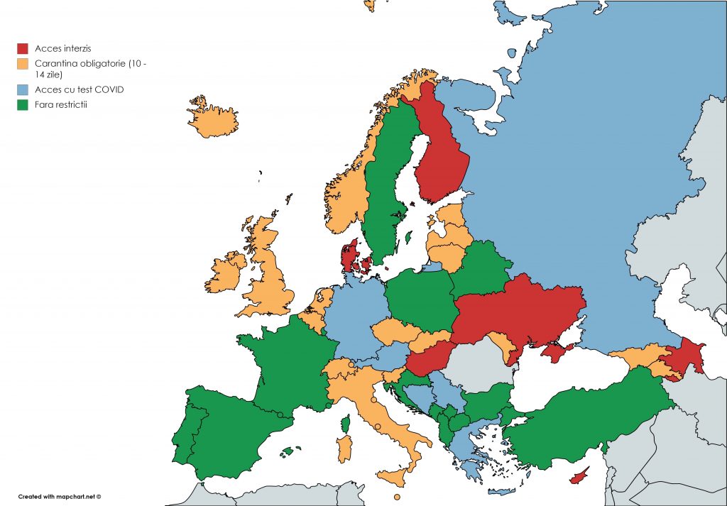 Restrictii Europa