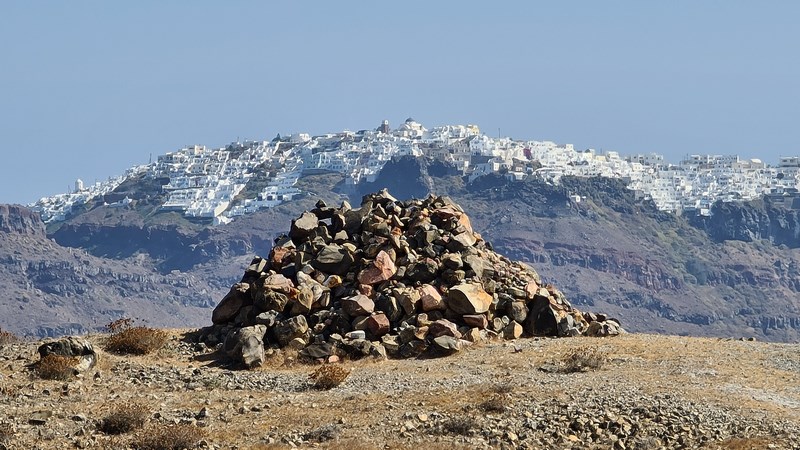 Santorini insula vulcanica