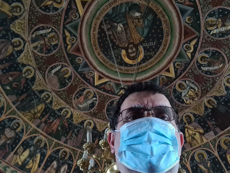 in biserica din Cartisoara