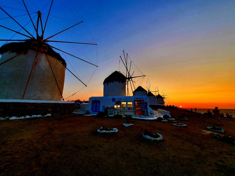 Apus de soare Mykonos