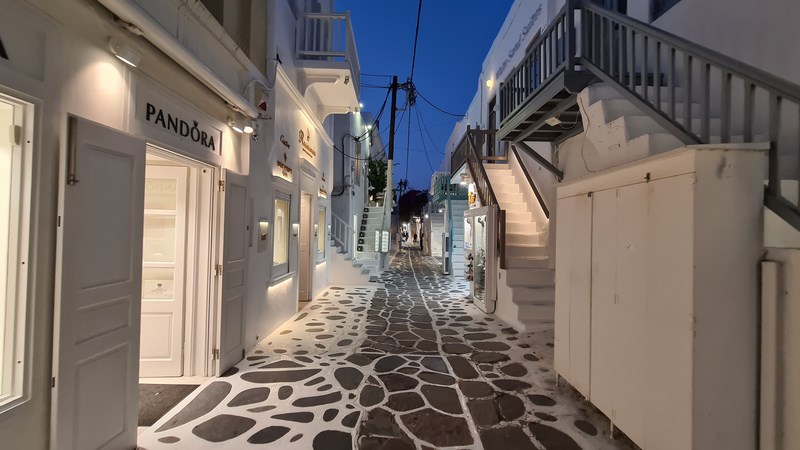 Mykonos noaptea