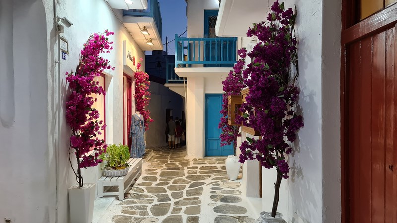 Mykonos by night