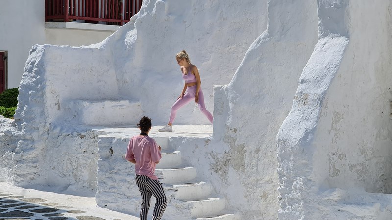 Photo shoot Mykonos