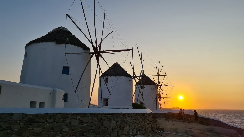 Apus de soare Mykonos