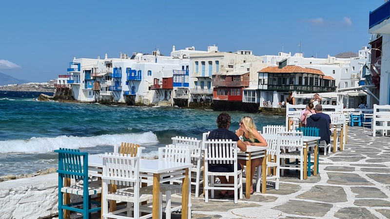 Terasa in Mykonos