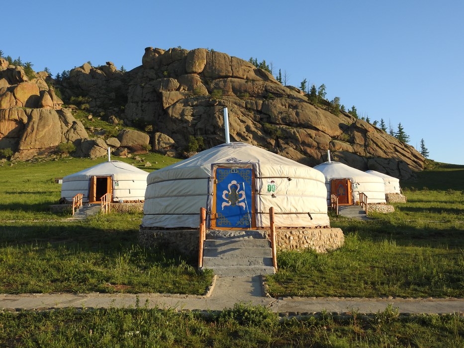 Iurte in Mongolia