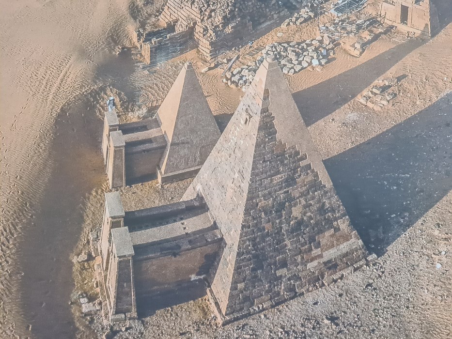 Reconstructie piramide Meroe