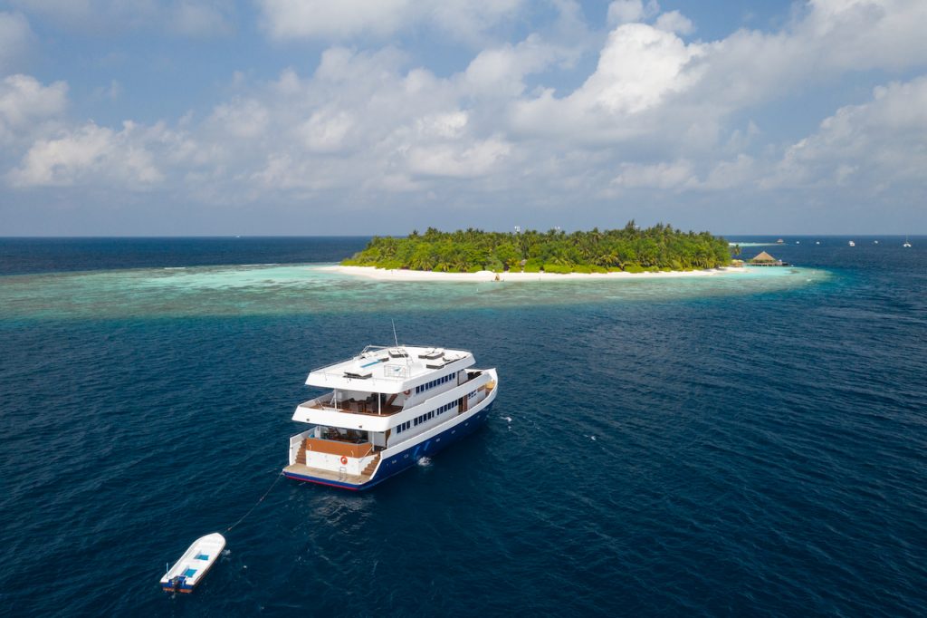 Vas croaziera Maldive