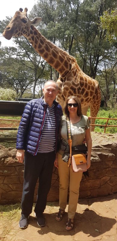 Giraffe center