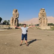 Colosii lui Memnon Luxor Egipt