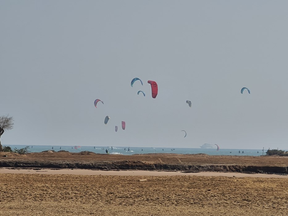 Wind surfing El Gouna