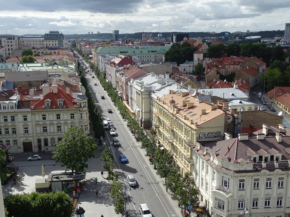Bulevard central Vilnius Tarile Baltice