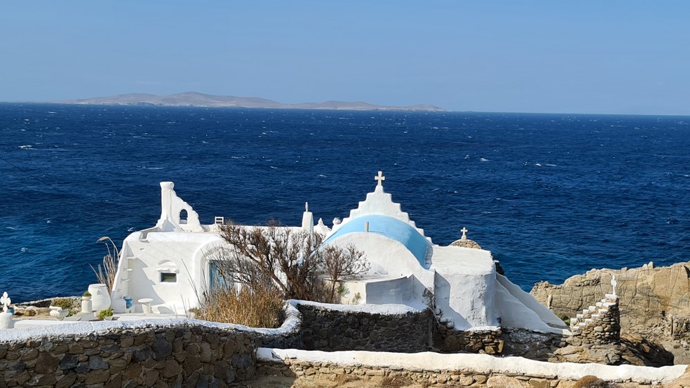 Bisericuta langa Mykonos Soul