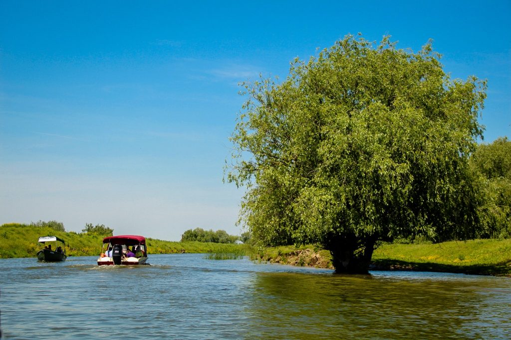 . Plecăm încet pe canale