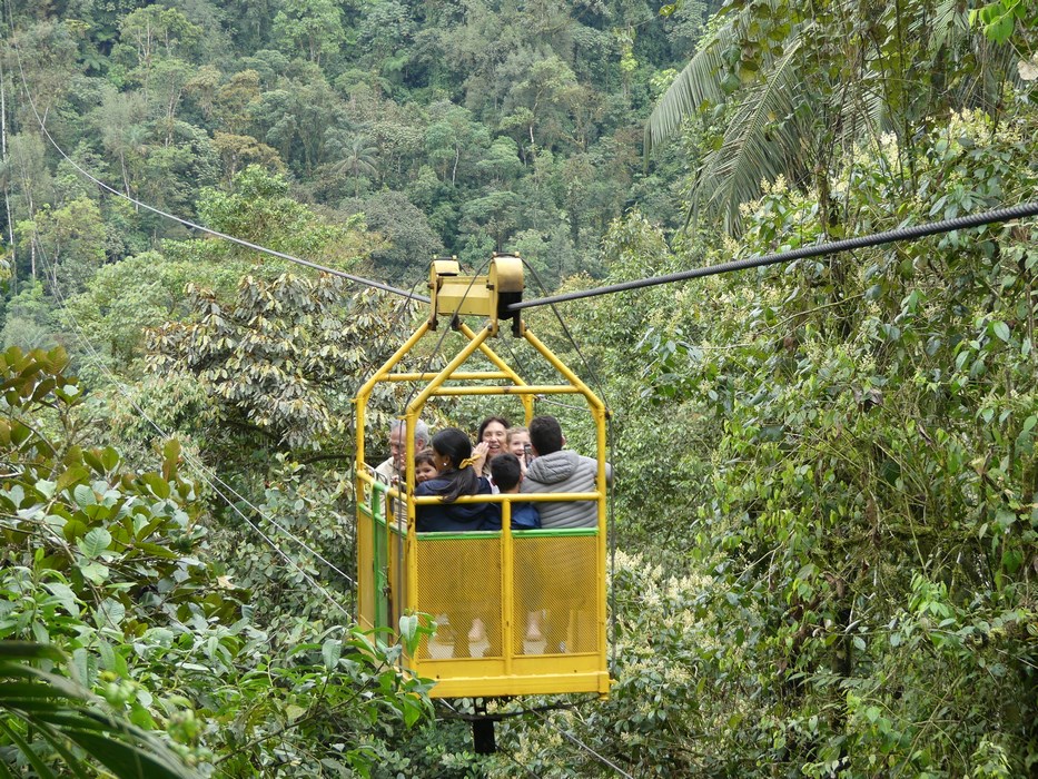 Tarabita Mindo Ecuador