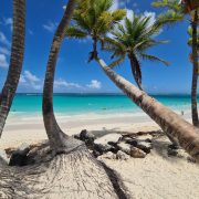 Plaja tipica Republica Dominicana