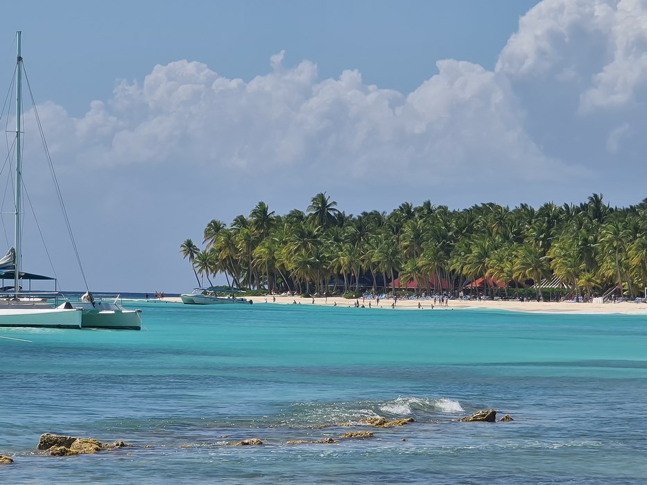 Plaja Saona dupa pranz