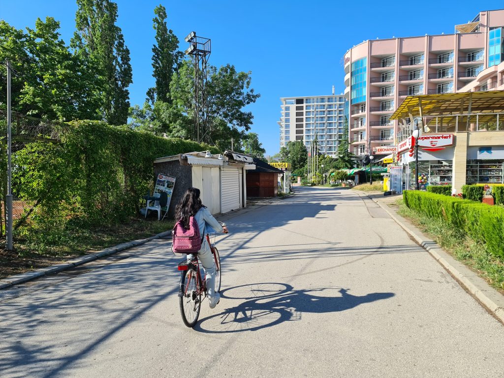 Strada pietonala Nisipurile de Aur
